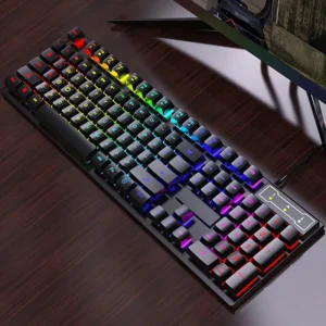 Wired Keyboard Game Luminous Mechanical Feel Computer Office Gaming Keyboard