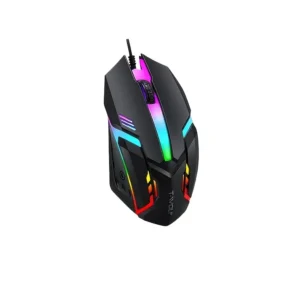 Trendy Wired Gaming Mouse with Backlit, Optical Sensor, and Ergonomic Design - Matte Finish for Office & Gaming